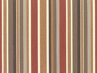 Sunbrella Brannon Redwood furniture fabric. Item number 5612-0000